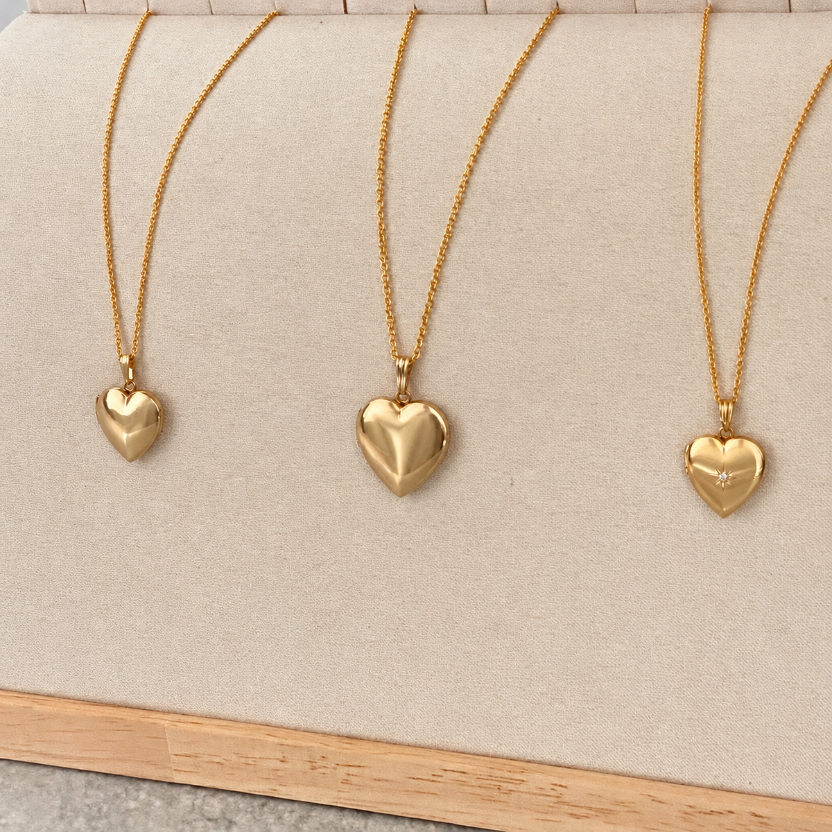 The Classic Gold Heart Locket