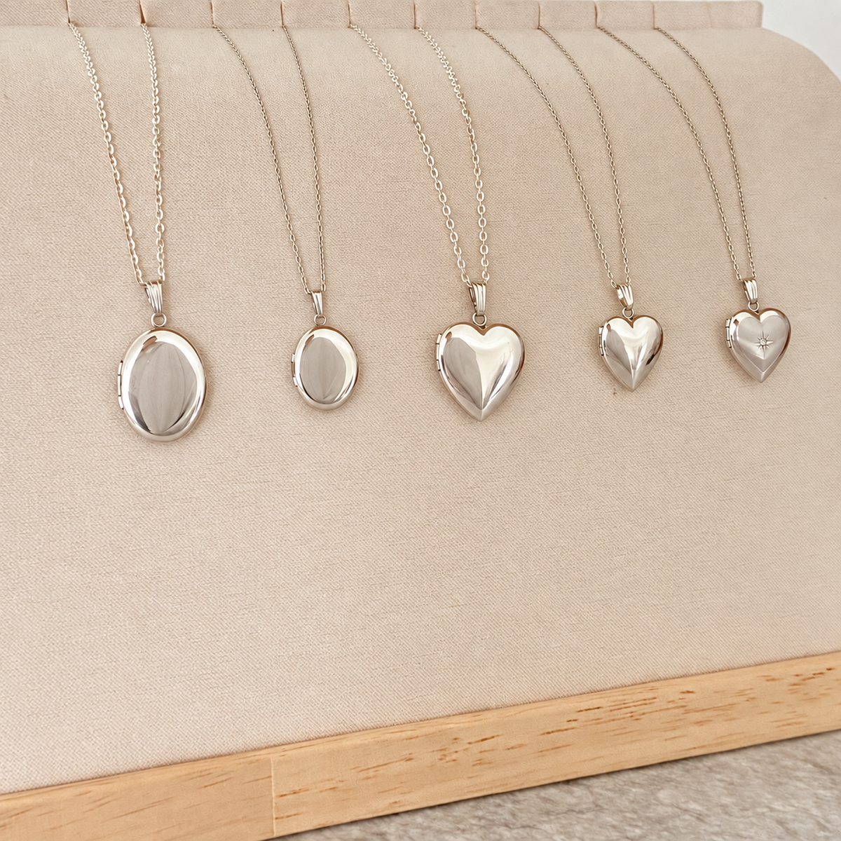 The Classic Silver Oval Locket